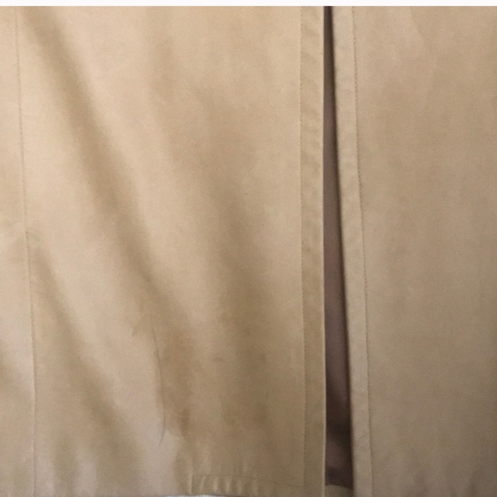 Vintage Celine Cream Leather Trench Coat size 38 - Picture 10 of 14